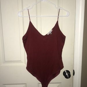 Burnt orange bodysuit